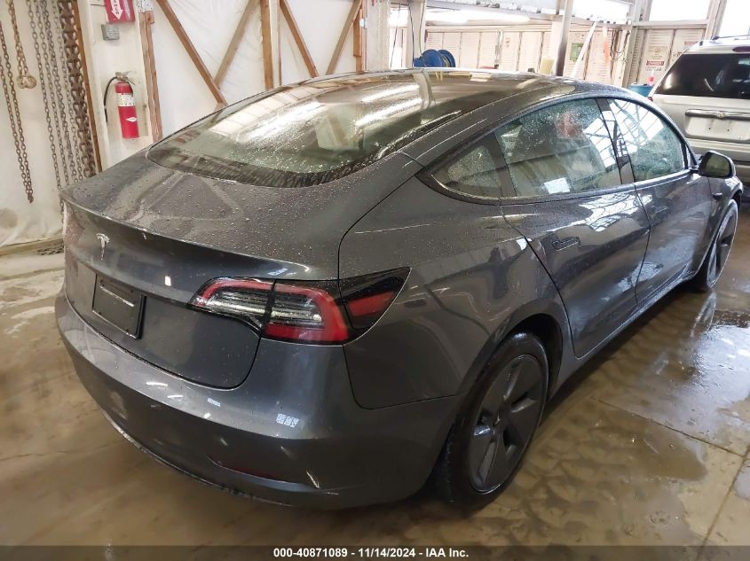 2023 Tesla Model 3 Rear-Wheel Drive VIN: 5YJ3E1EA0PF698028 Lot: 40871089