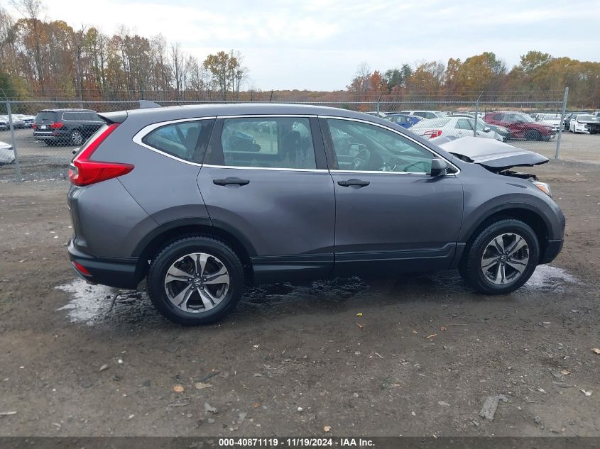 2018 Honda Cr-V Lx VIN: 2HKRW6H35JH219466 Lot: 40871119