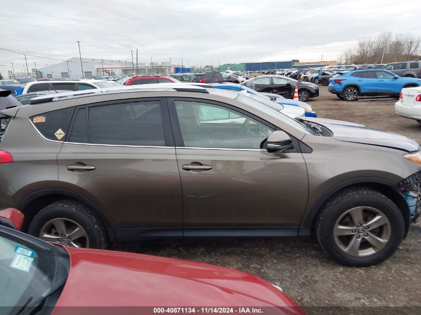 2015 Toyota Rav4 Xle VIN: JTMRFREV4FD147678 Lot: 40871134