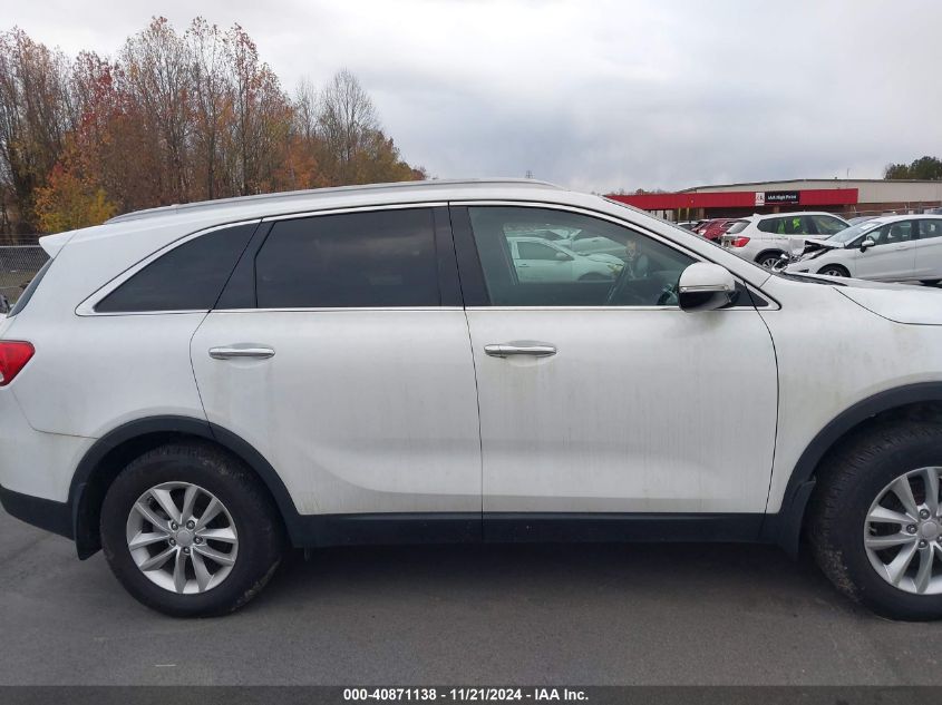 2016 Kia Sorento 2.4L Lx VIN: 5XYPG4A3XGG056946 Lot: 40871138