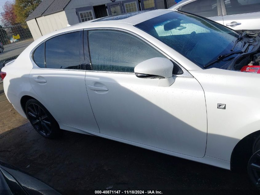 2013 Lexus Gs 350 VIN: JTHCE1BL3D5013165 Lot: 40871147