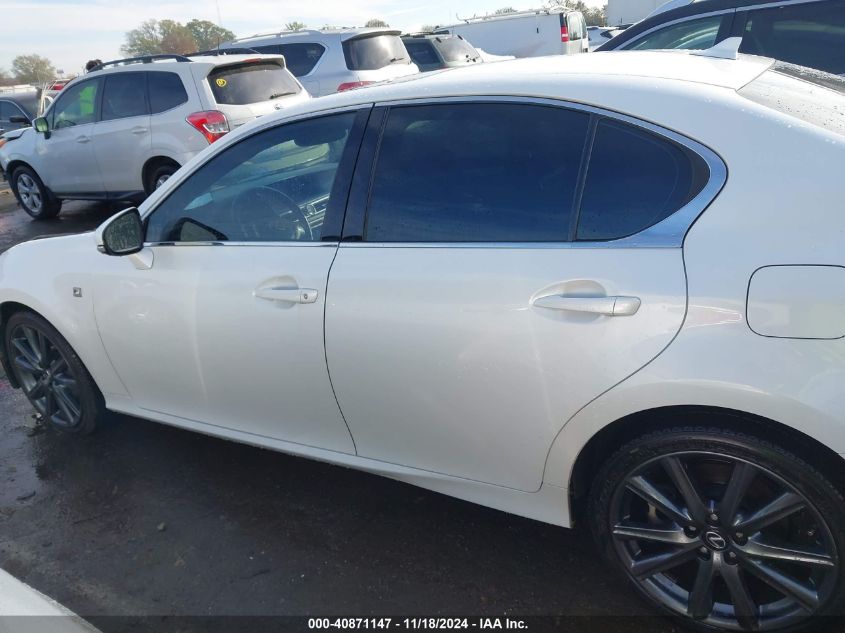 2013 Lexus Gs 350 VIN: JTHCE1BL3D5013165 Lot: 40871147