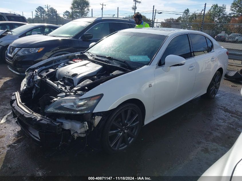 VIN JTHCE1BL3D5013165 2013 Lexus GS, 350 no.2