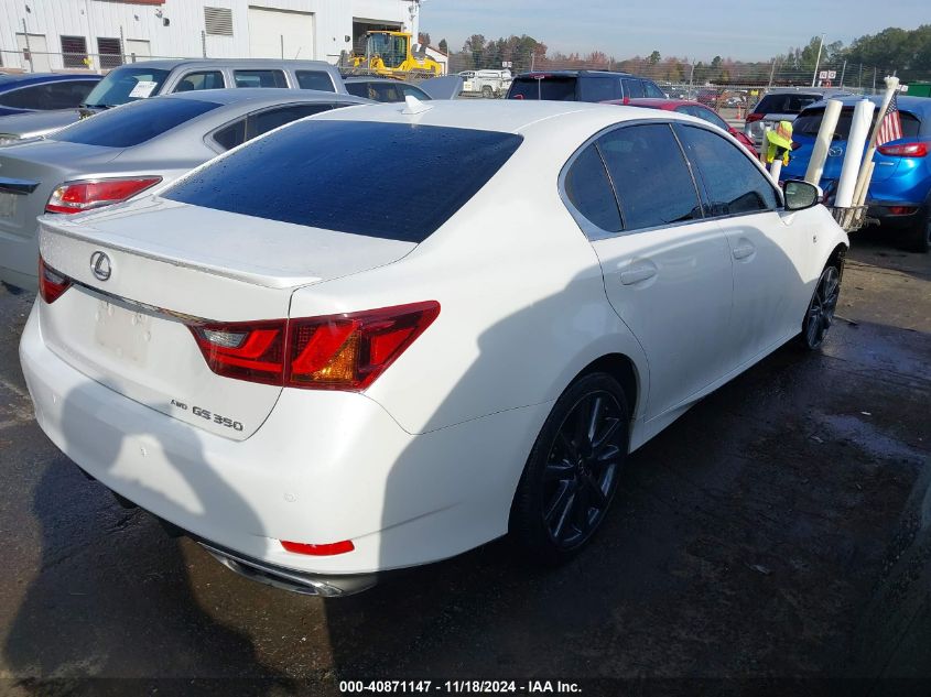 VIN JTHCE1BL3D5013165 2013 Lexus GS, 350 no.4