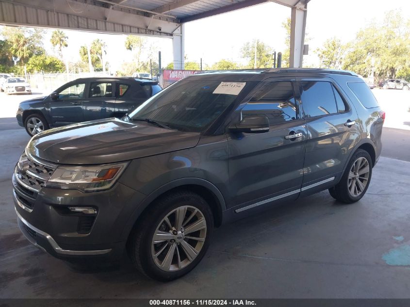 2019 Ford Explorer Limited VIN: 1FM5K7F83KGB43102 Lot: 40871156