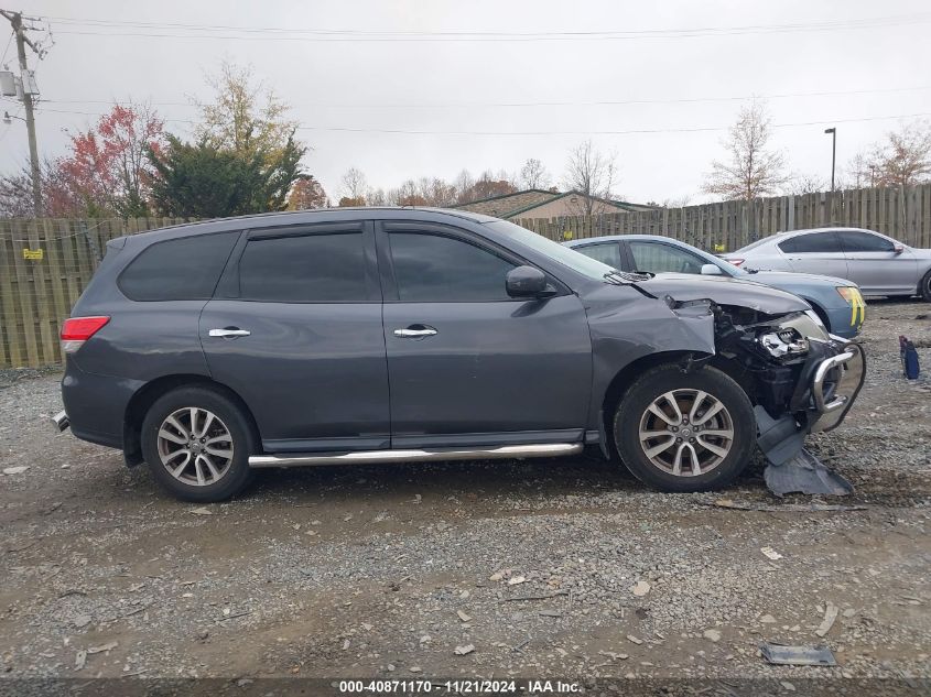 2014 Nissan Pathfinder S VIN: 5N1AR2MM9EC727464 Lot: 40871170