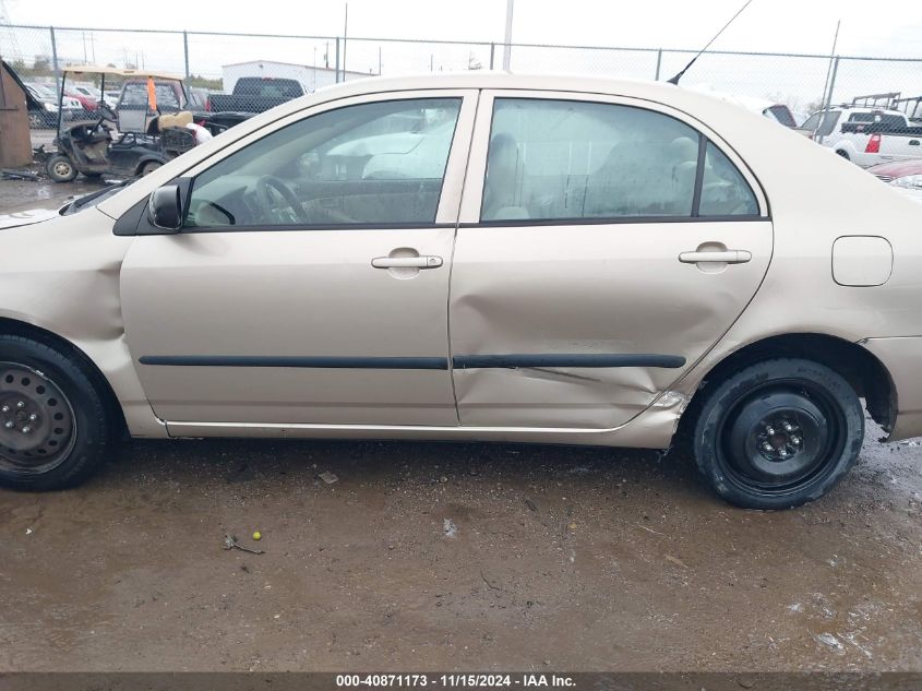 2008 Toyota Corolla Ce VIN: 2T1BR32E88C885607 Lot: 40871173