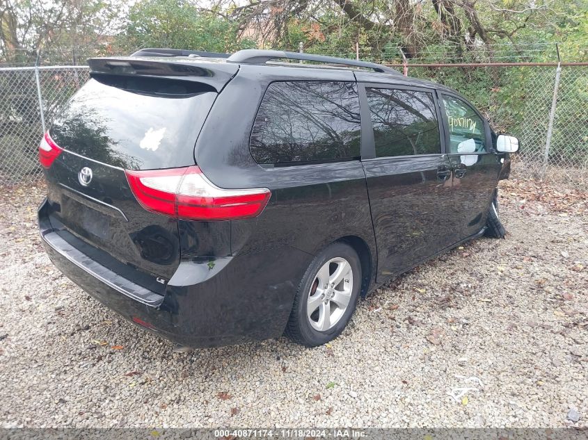 VIN 5TDKK3DC2FS603465 2015 TOYOTA SIENNA no.4