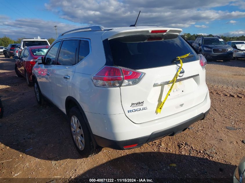 VIN JN8AT2MT2GW015896 2016 Nissan Rogue, S no.3