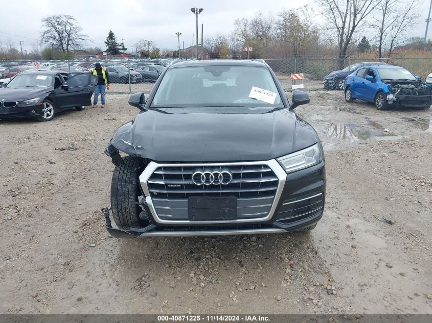 2018 Audi Q5 2.0T Premium/2.0T Tech Premium VIN: WA1ANAFY5J2230786 Lot: 40871225