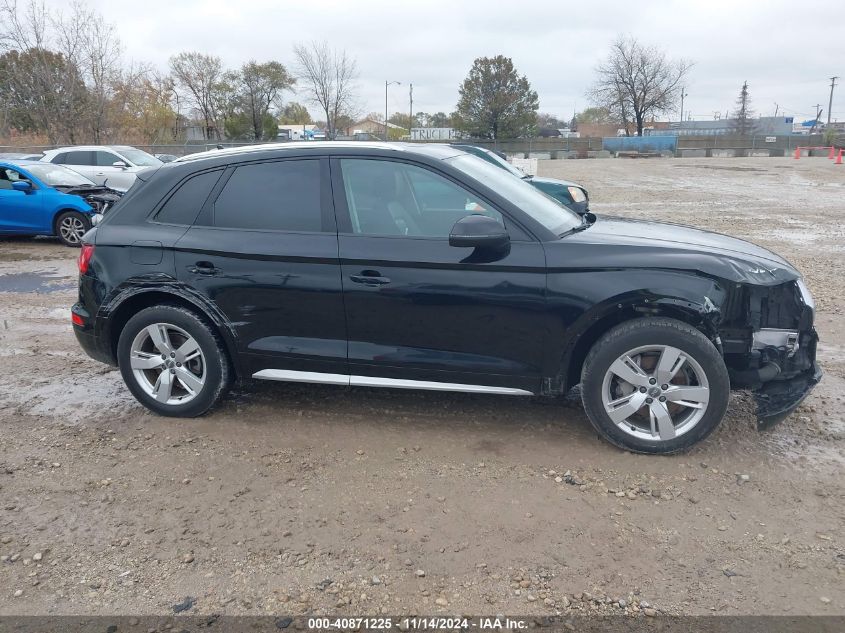 2018 Audi Q5 2.0T Premium/2.0T Tech Premium VIN: WA1ANAFY5J2230786 Lot: 40871225