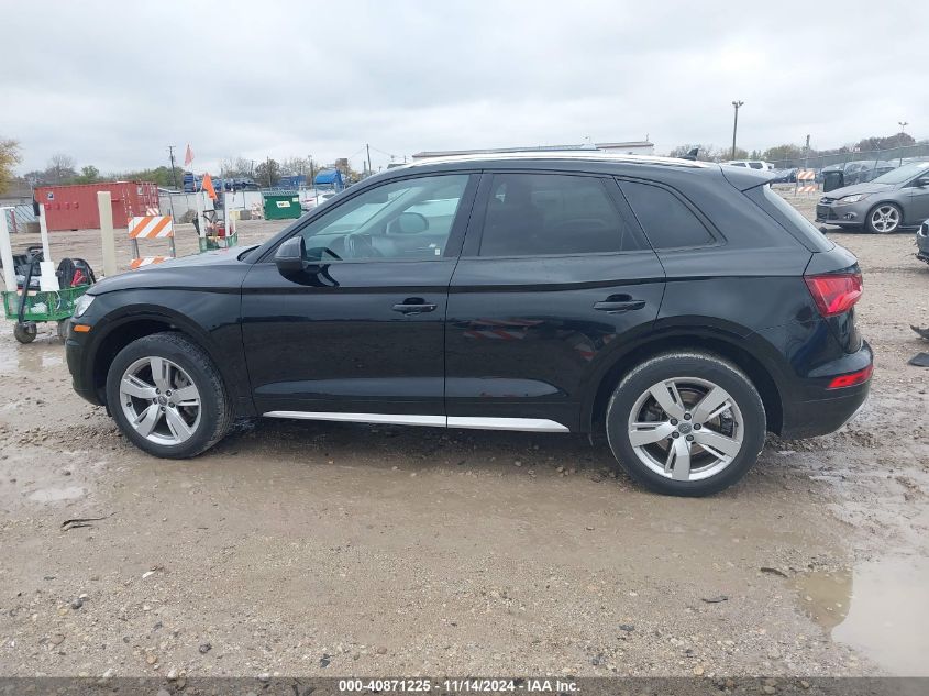 2018 Audi Q5 2.0T Premium/2.0T Tech Premium VIN: WA1ANAFY5J2230786 Lot: 40871225