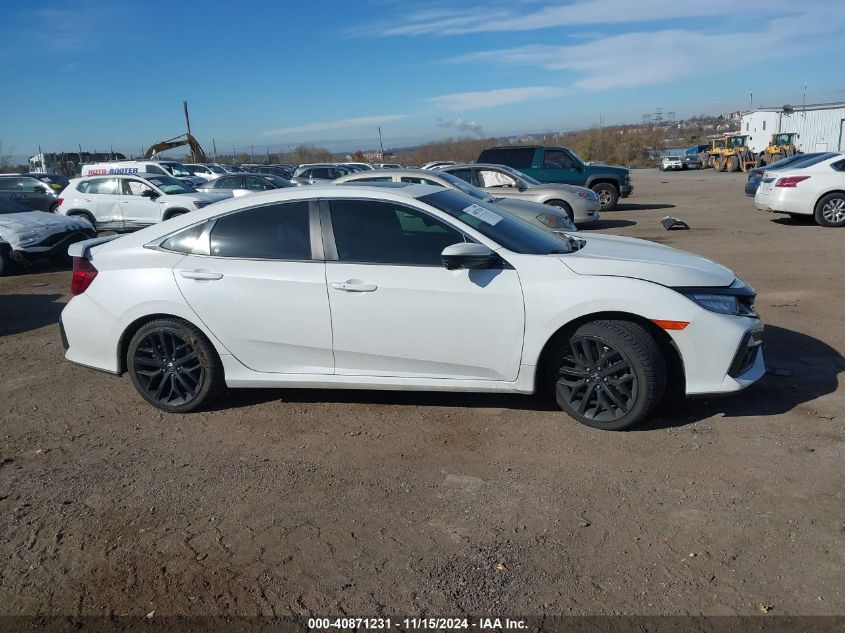 2020 Honda Civic Si Sedan VIN: 2HGFC1E50LH702980 Lot: 40871231