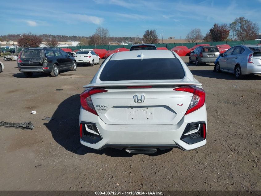 2020 Honda Civic Si Sedan VIN: 2HGFC1E50LH702980 Lot: 40871231