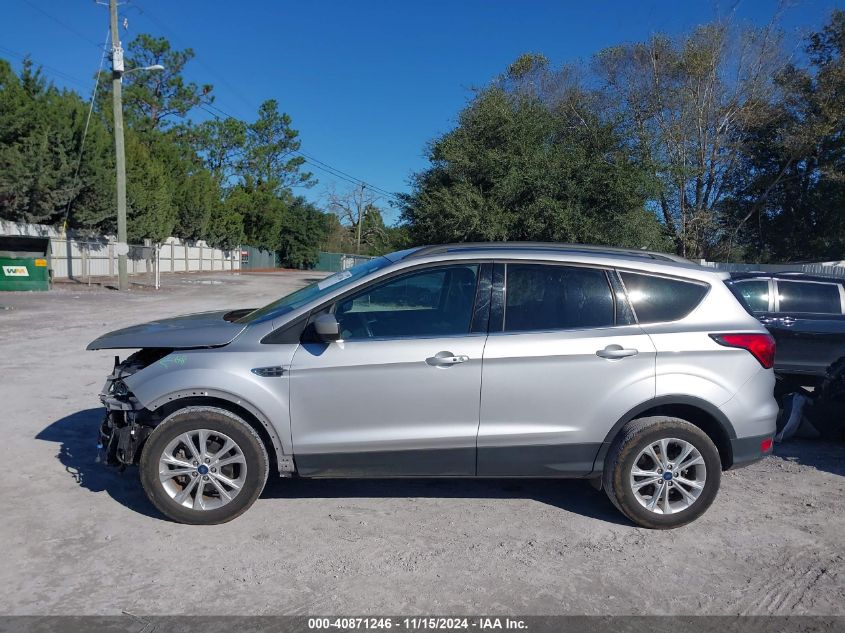 2019 Ford Escape Sel VIN: 1FMCU0HD9KUC20754 Lot: 40871246