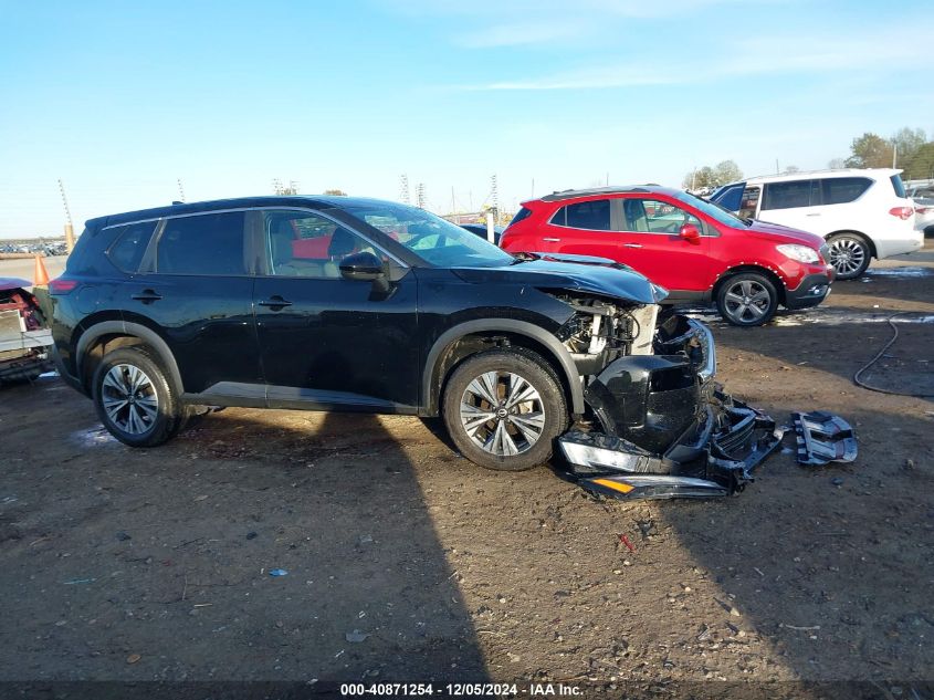 VIN 5N1BT3BAXNC678179 2022 Nissan Rogue, Sv Fwd no.13