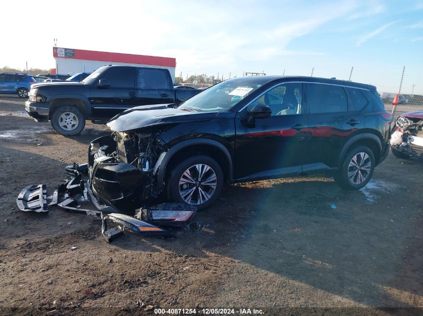 VIN 5N1BT3BAXNC678179 2022 Nissan Rogue, Sv Fwd no.14