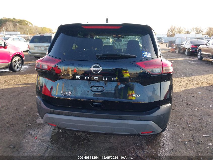 VIN 5N1BT3BAXNC678179 2022 Nissan Rogue, Sv Fwd no.16