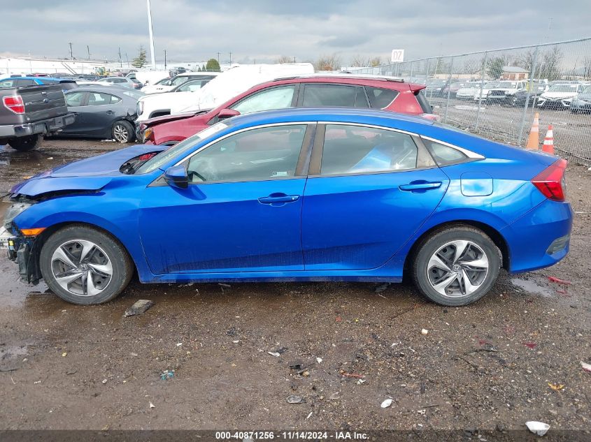 2019 Honda Civic Lx VIN: 19XFC2F64KE013868 Lot: 40871256