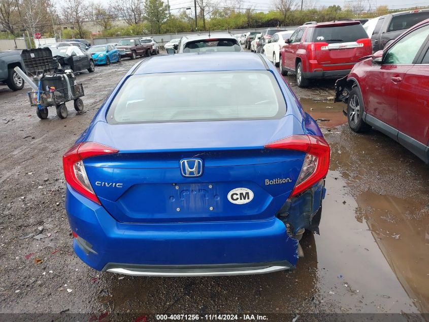 2019 Honda Civic Lx VIN: 19XFC2F64KE013868 Lot: 40871256