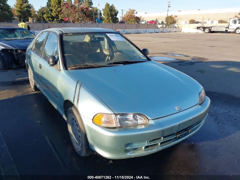 1992 Honda Civic Lx VIN: 1HGEG8650NL041450 Lot: 40871262