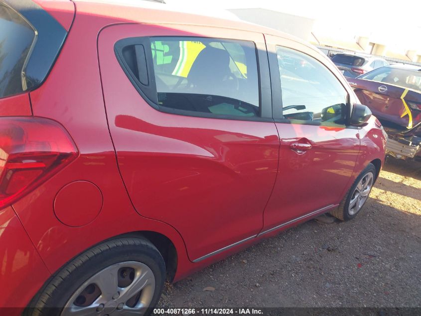 2019 Chevrolet Spark Ls Cvt VIN: KL8CB6SA1KC701236 Lot: 40871266