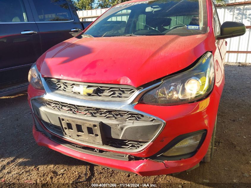 2019 Chevrolet Spark Ls Cvt VIN: KL8CB6SA1KC701236 Lot: 40871266