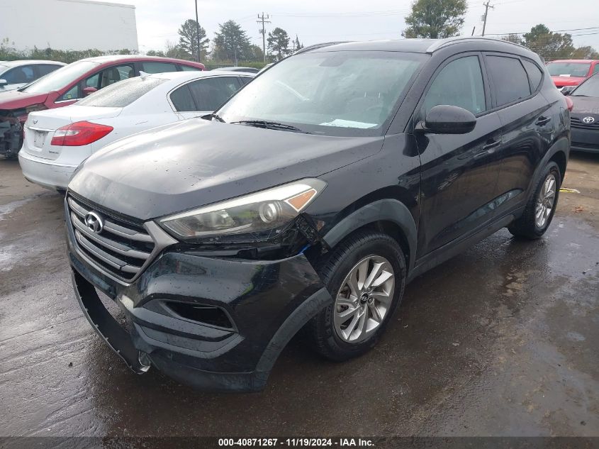 VIN KM8J33A43GU257425 2016 Hyundai Tucson, SE no.2