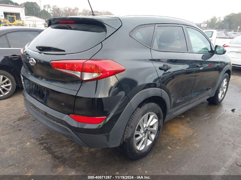 VIN KM8J33A43GU257425 2016 Hyundai Tucson, SE no.4