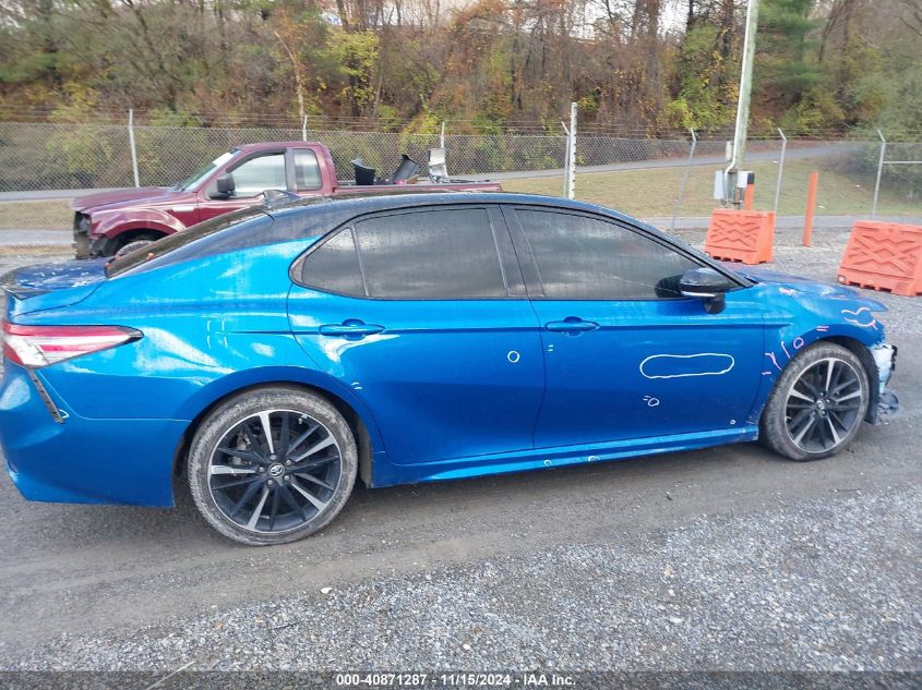 2018 Toyota Camry Xse V6 VIN: 4T1BZ1HK7JU019497 Lot: 40871287