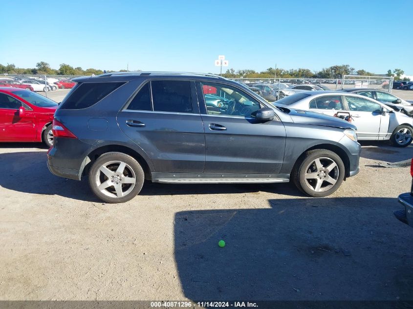 2014 Mercedes-Benz Ml 350 VIN: 4JGDA5JBXEA272659 Lot: 40871296