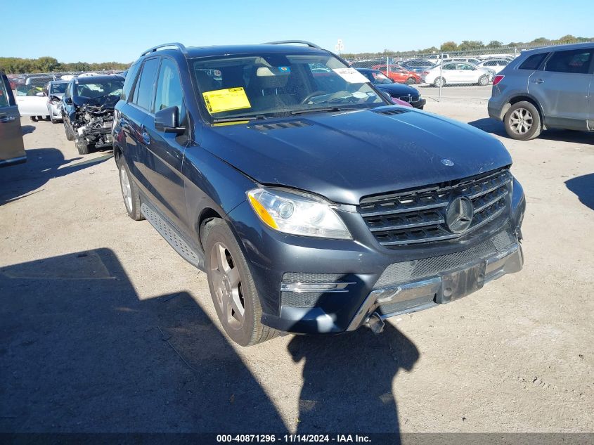 2014 Mercedes-Benz Ml 350 VIN: 4JGDA5JBXEA272659 Lot: 40871296