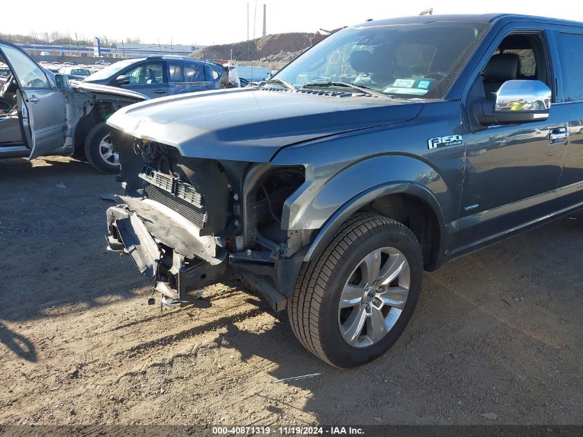 2015 FORD F-150 PLATINUM - 1FTEW1EG4FFB86390