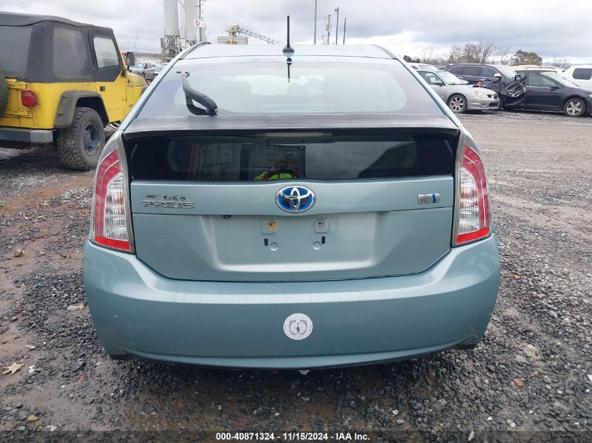 2014 Toyota Prius VIN: JTDKN3DU3E1845371 Lot: 40871324