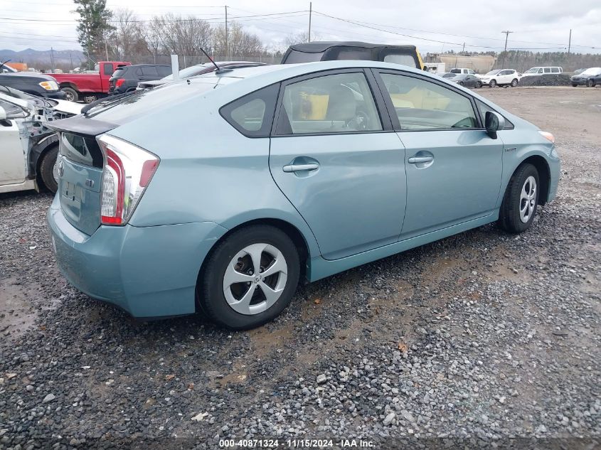 VIN JTDKN3DU3E1845371 2014 Toyota Prius no.4