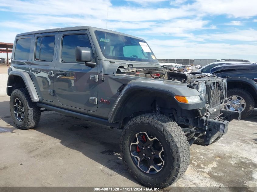 2020 Jeep Wrangler Unlimited Rubicon 4X4 VIN: 1C4HJXFN9LW340924 Lot: 40871328