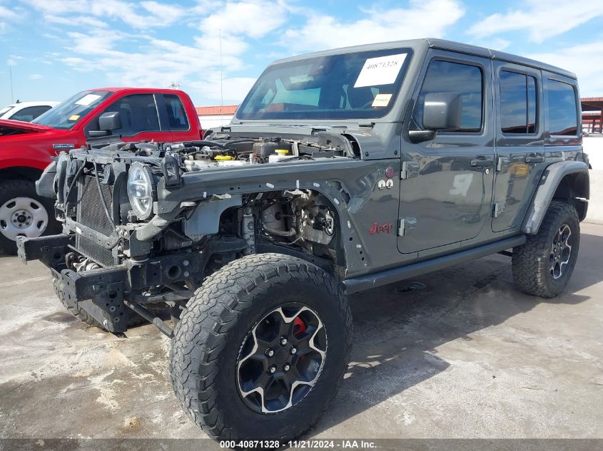 2020 Jeep Wrangler Unlimited Rubicon 4X4 VIN: 1C4HJXFN9LW340924 Lot: 40871328