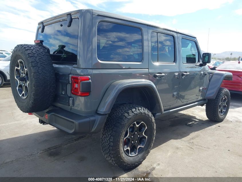 2020 Jeep Wrangler Unlimited Rubicon 4X4 VIN: 1C4HJXFN9LW340924 Lot: 40871328