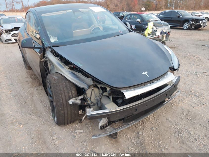 2024 TESLA MODEL Y LONG RANGE DUAL MOTOR ALL-WHEEL DRIVE/RWD - 7SAYGDED3RF160506