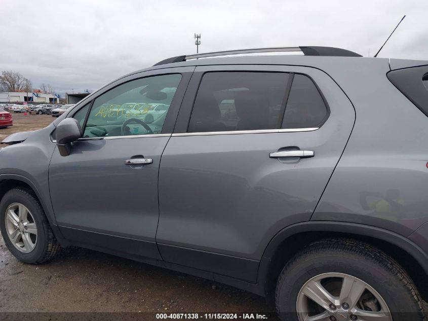 2019 Chevrolet Trax Lt VIN: KL7CJPSB7KB899851 Lot: 40871338