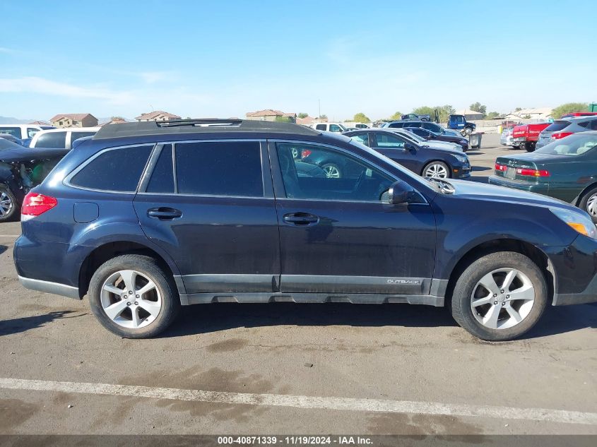 2013 Subaru Outback 2.5I Premium VIN: 4S4BRCGC3D3209538 Lot: 40871339