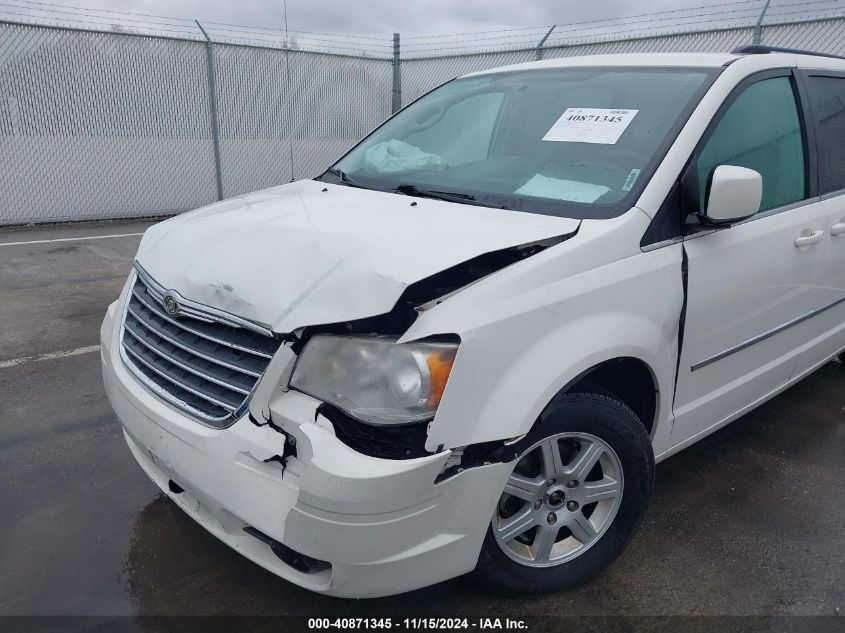 2010 Chrysler Town & Country Touring VIN: 2A4RR5D11AR308597 Lot: 40871345