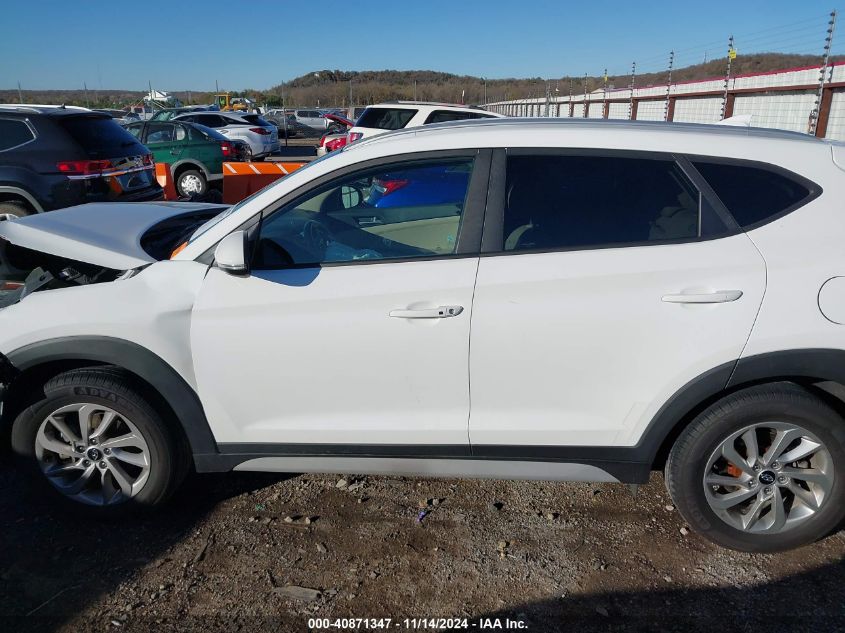 2017 Hyundai Tucson Se Plus VIN: KM8J3CA40HU456871 Lot: 40871347