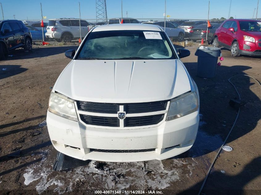 2010 Dodge Avenger Sxt VIN: 1B3CC4FB9AN182937 Lot: 40871348