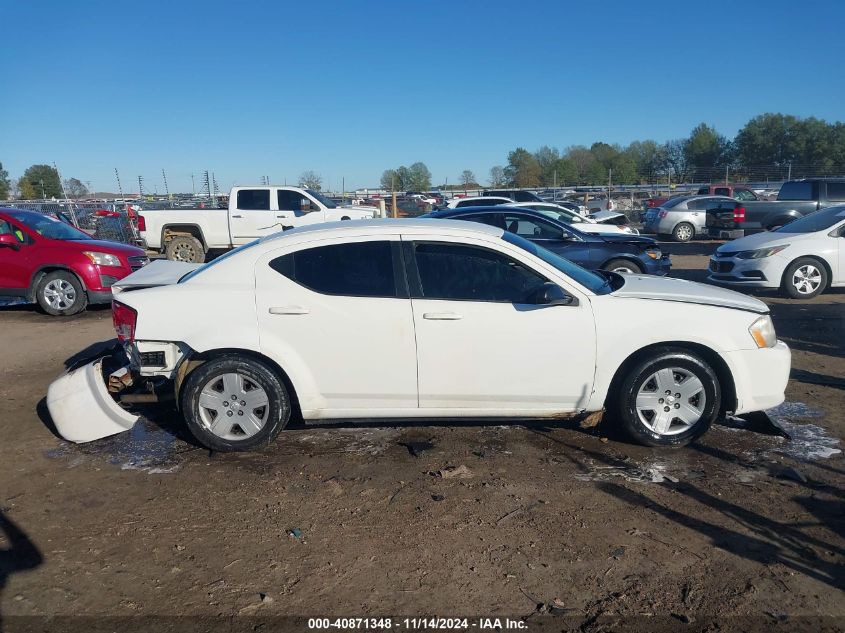 2010 Dodge Avenger Sxt VIN: 1B3CC4FB9AN182937 Lot: 40871348