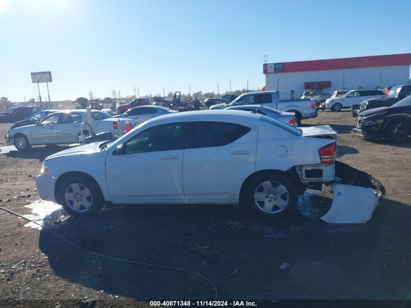 2010 Dodge Avenger Sxt VIN: 1B3CC4FB9AN182937 Lot: 40871348