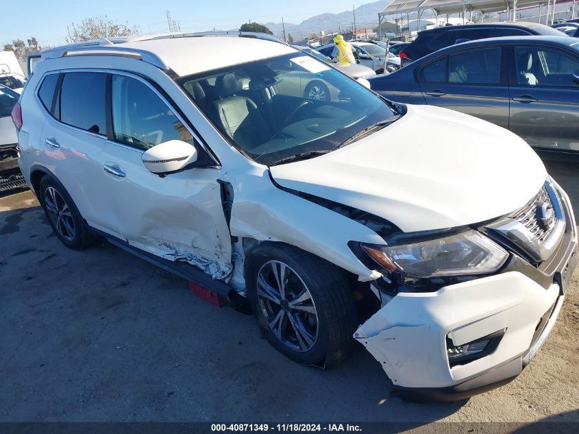 2017 Nissan Rogue Sl VIN: JN8AT2MT6HW147464 Lot: 40871349