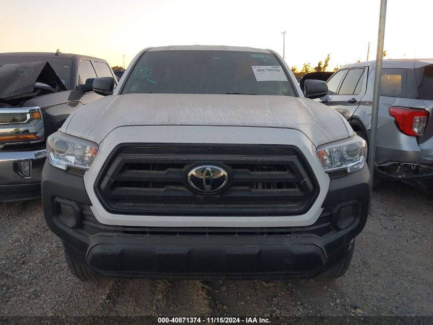 2022 Toyota Tacoma Sr VIN: 3TYRX5GN2NT044480 Lot: 40871374