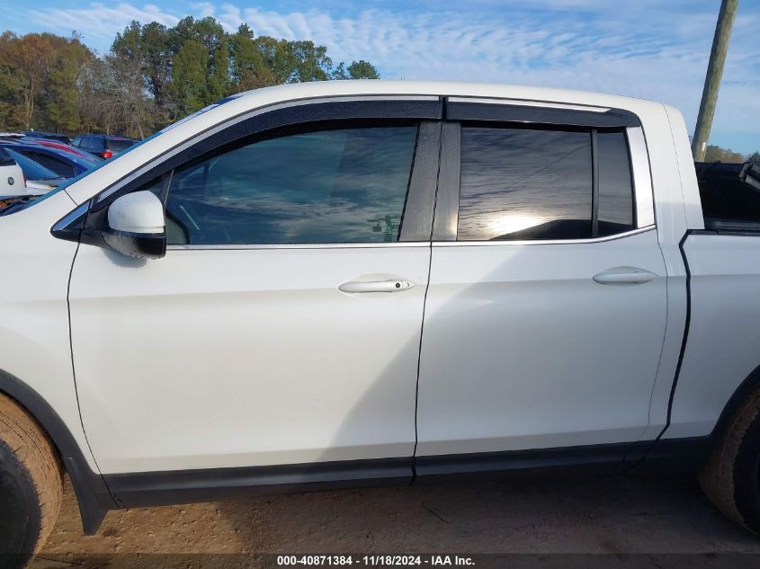 2017 Honda Ridgeline Rtl-T VIN: 5FPYK2F65HB008765 Lot: 40871384