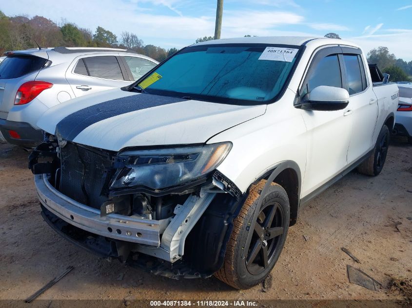 VIN 5FPYK2F65HB008765 2017 HONDA RIDGELINE no.2